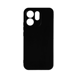 Silicone Case with Camera Shield for Oppo Reno 15F 5G Black